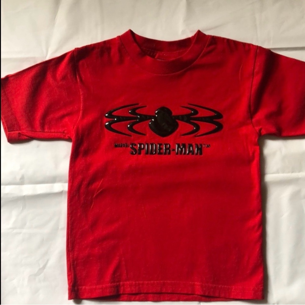 Shirt Spider-Man boys new size XL 16-18 cotton short sleeves Extreme Concepts